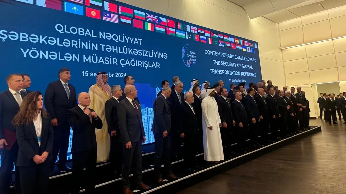 Mit Başkanı İbrahim Kalın Bakü Güvenlik Konferansı’na katıldı