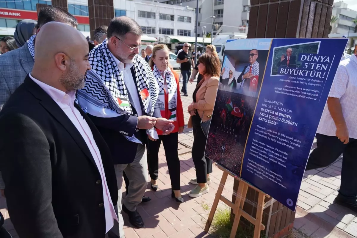 AK Parti İzmir İl Başkanlığı’ndan İsrail’e katliam tepkisi