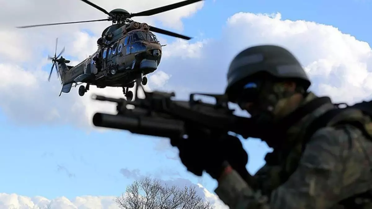 Irak’ın kuzeyinde 8 terörist etkisiz hale getirildi