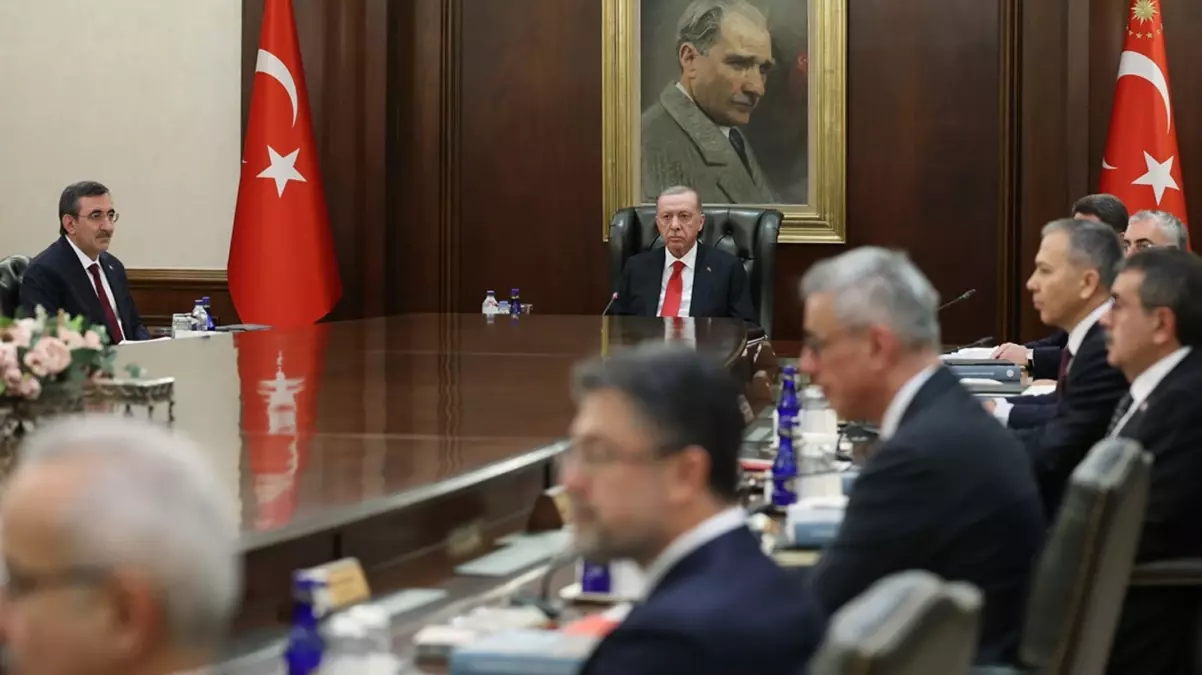 Cumhurbaşkanlığı Kabinesi 9 yıl sonra ilk kez Çankaya Köşkü’ndeki toplandı